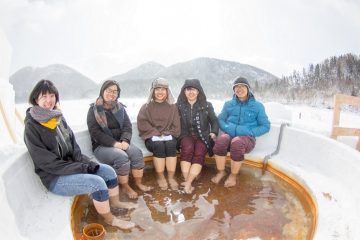 然別湖の圧倒的な自然と、人々が織りなす厳寒の湖上を楽しむ空間